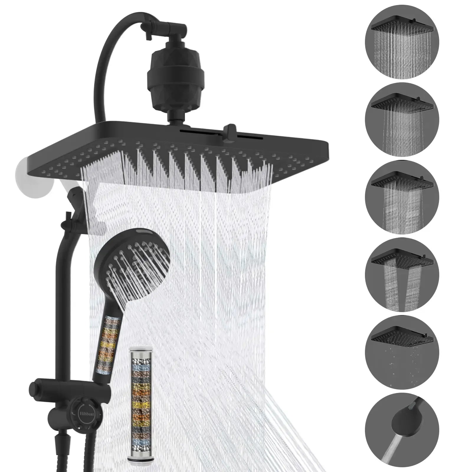 AquaLuxe™ Rainfall Shower System