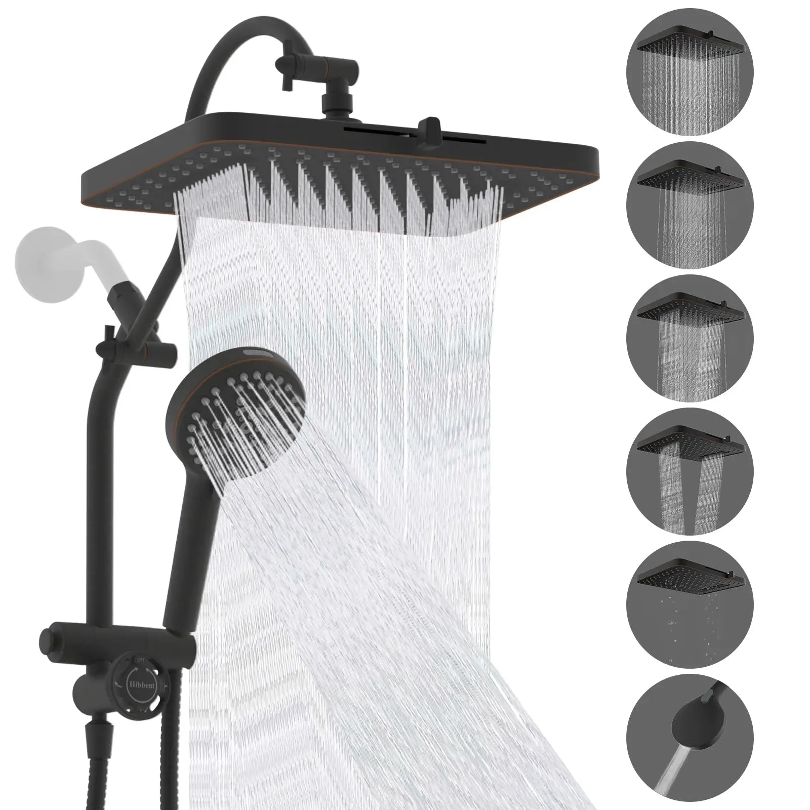 AquaLuxe™ Rainfall Shower System