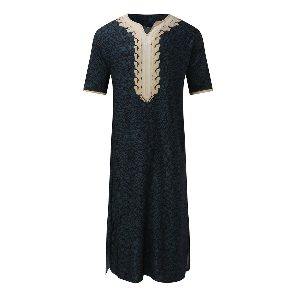 Loose V Neck Robe