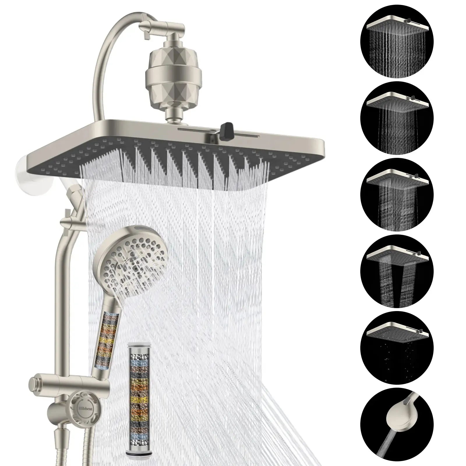 AquaLuxe™ Rainfall Shower System
