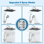 AquaLuxe™ Rainfall Shower System