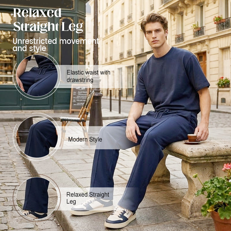 👖 50% OFF | Men's Comfort Stretch Pants – Relaxed Fit, Elastic Waist & Everyday Style ✨