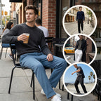 👖 50% OFF | Men's Comfort Stretch Pants – Relaxed Fit, Elastic Waist & Everyday Style ✨
