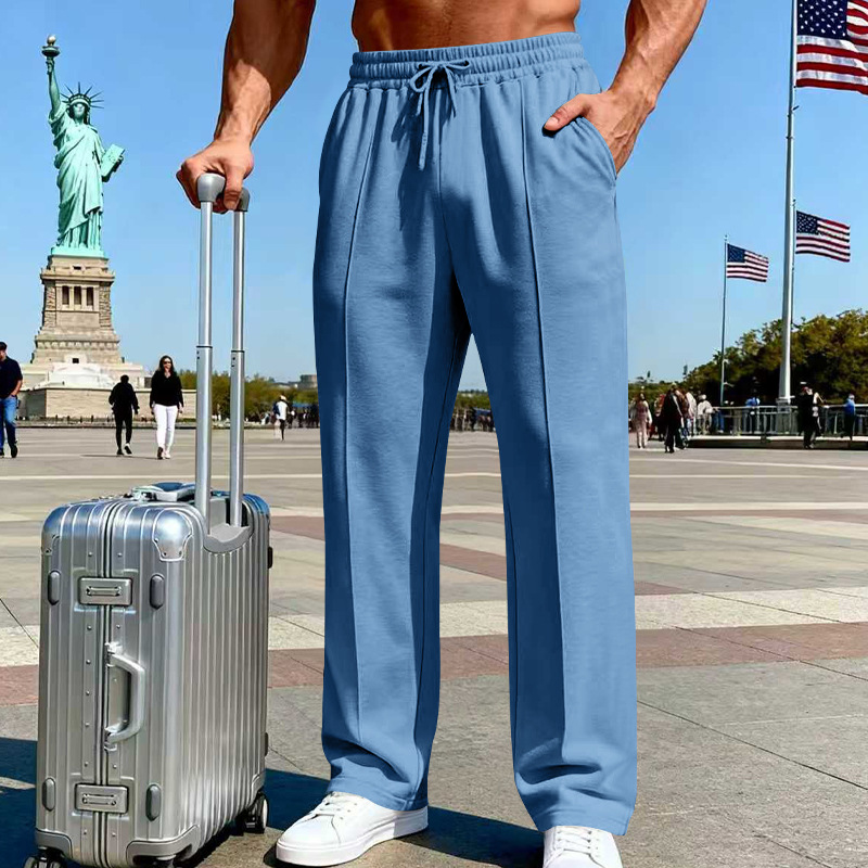 👖 50% OFF | Men's Comfort Stretch Pants – Relaxed Fit, Elastic Waist & Everyday Style ✨